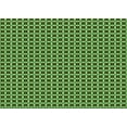 thumbnail image 1 of Ahgly Company Machine Washable Indoor Rectangle Transitional Green Area Rugs, 4' x 6', 1 of 7