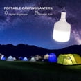 thumbnail image 4 of Camping Lantern,USB Rechargeable Lantern 3 Lighting Modes 60W Hanging Tent Light Battery Operated Light Bulb, 4 of 5