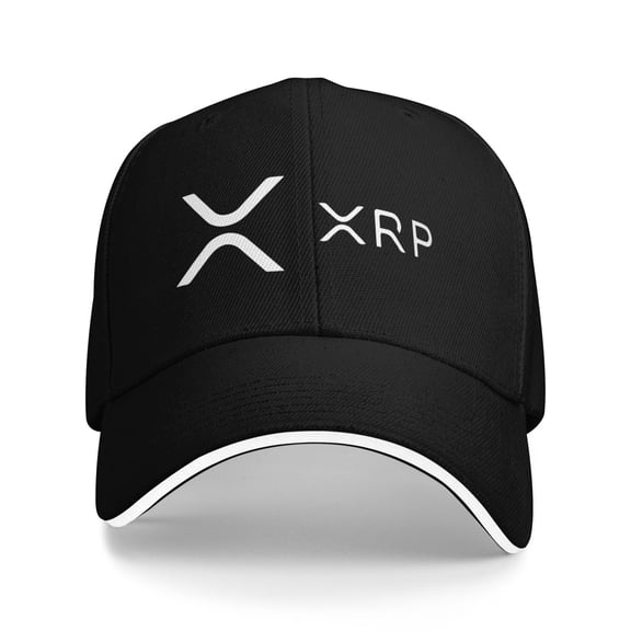 Xrp Unisex Adult Baseball Caps Adjustable Casquette Dad Hat Sandwich Cap Outdoors Headwear