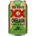 thumbnail image 2 of Dos Equis Chelada Lime & Salt Mexican Lager Beer, 12 pack, 12 fl oz Cans, 2 of 8
