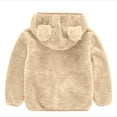 thumbnail image 3 of TAGOLD Kids Winter Coats,Children's Plush Top Zipper Jacket Hooded Double-Sided Plush Top Jacket, 3 of 3