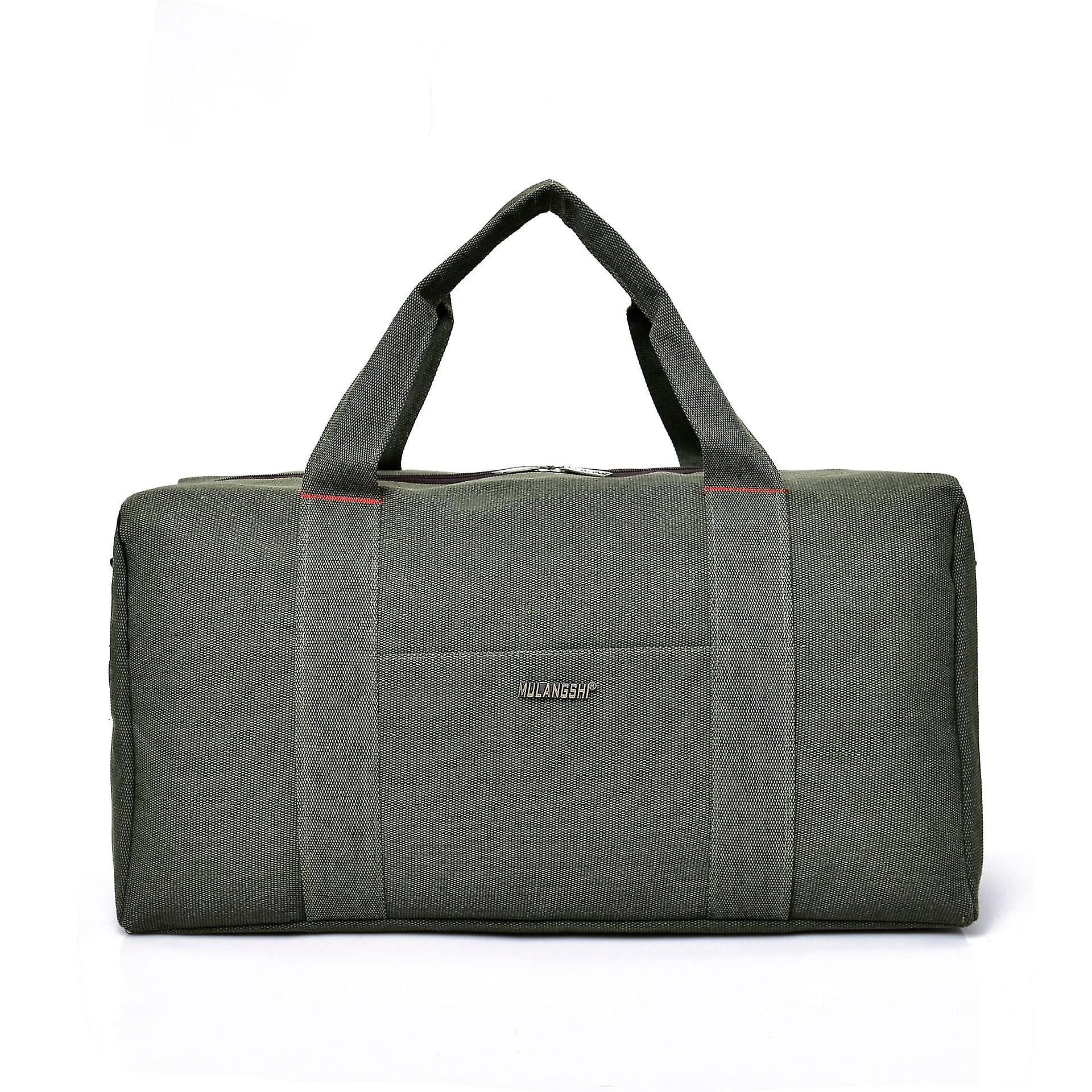 Canvas Traveling Bag Thickened And Large-capacity Luggage Bag