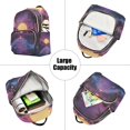 thumbnail image 5 of FORMRS Mini Backpack Purse for Women Travel Daypack Casual Shoulder Bag, Blue Neon Road, 5 of 7