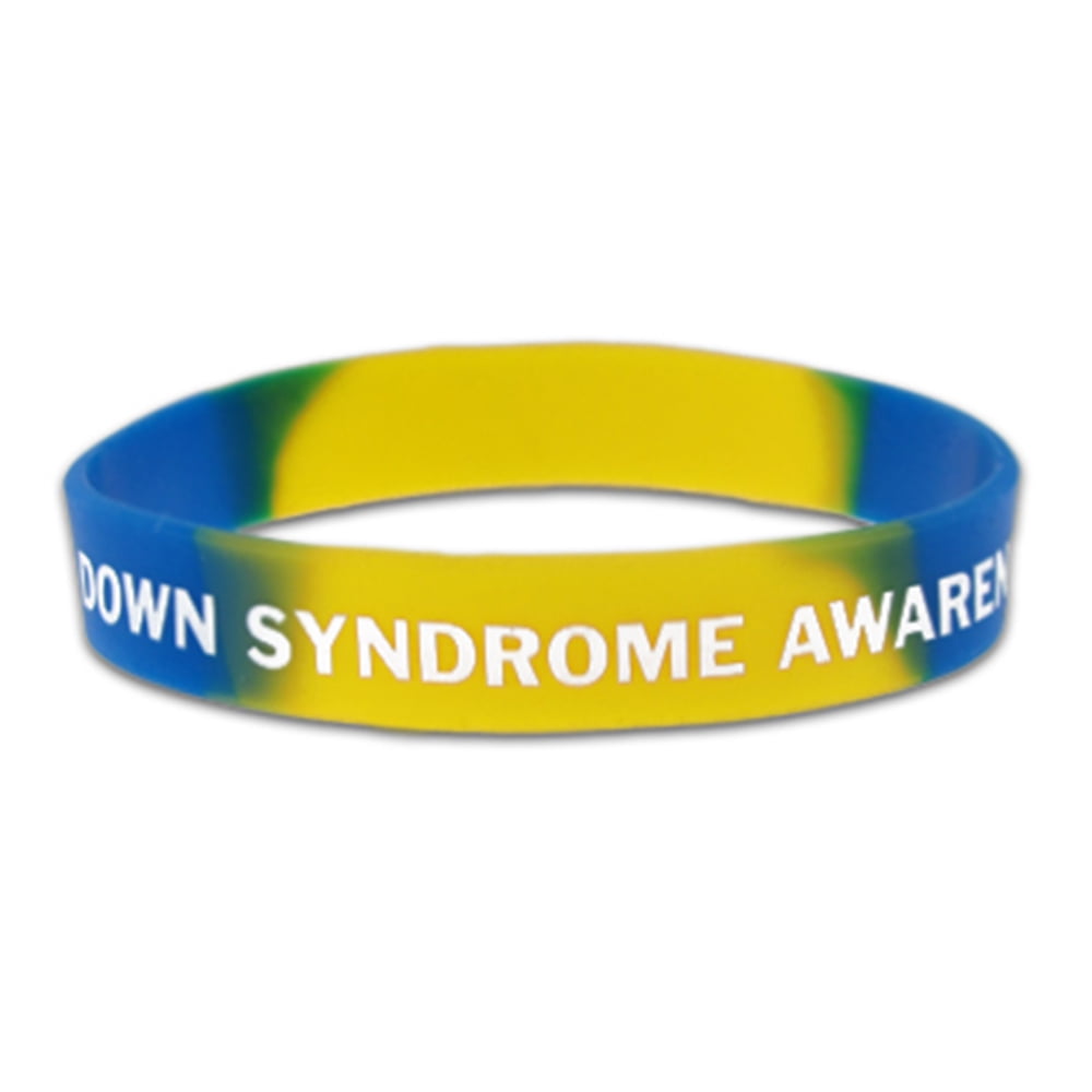 PinMart s Down Syndrome Awareness Youth Childrens Size Rubber Silicone pinmart-s-down-syndrome-awareness-youth-childrens-size-rubber-silicone