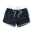 thumbnail image 5 of XIAONU Mens Swim Trunks Drawstring Waist Contrast Trim Quick Dry Board Shorts Water Resistant Beach Vacation Bottoms, 5 of 5