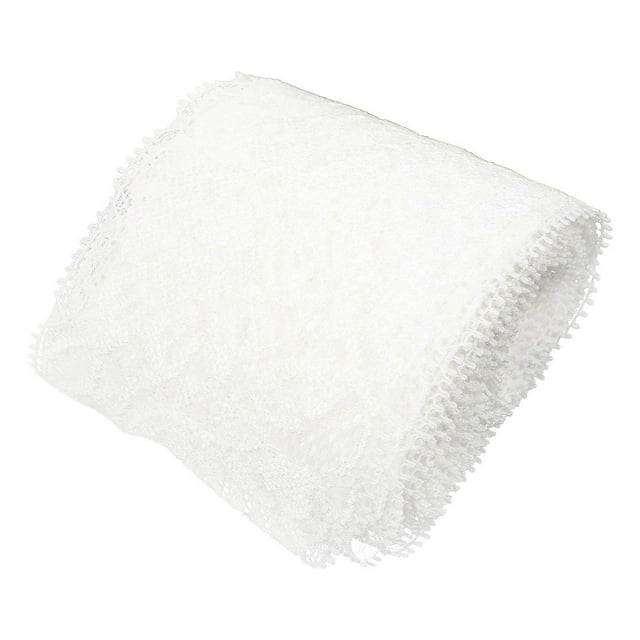 Sewing Trim Ribbon Clothing Lace Trim Decorative 1 Set White Fabric Ribbon For Home Use And DIY Craft