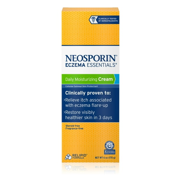Neosporin Eczema Essentials Daily Moisturizing Cream, 6 Oz