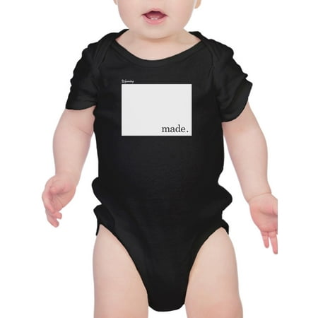 

Made In Wyoming Bodysuit Infant -Smartprints Designs Newborn