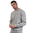 thumbnail image 3 of Lyle & Scott Chandail en Molleton à Col Rond en Molleton pour Hommes, 3 of 4