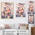 thumbnail image 4 of Designart "Peony Serenade In Pink I" Peony Floater Framed Wall Art Prints, 4 of 5