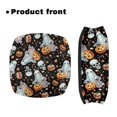 thumbnail image 2 of HELLHERO Retro Watercolor Halloween Back Cover Dust Proof Seat & Backrest Cover Set Non-Slip Cover Easy Installation for Outdoor Park, 2 of 7