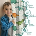 thumbnail image 3 of Blackout Kids Curtains,Dinosaurs Pattern Childrens Insulated Curtains Set Of 2,Bedroom Essentials,Toddler Room Decor 42"x63", 3 of 5