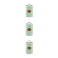 thumbnail image 4 of serony Metal Transparent Tea Jars For Storing And Displaying Favorite Tea Leaves Versatile Kitchen Storage Jars Eco-Friendly Green sugar 3Set, 4 of 6