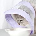 thumbnail image 4 of Cat Cone Collar To Stop Licking Scratching Wounds Adjustable E-Collar After Surgery For Cats Kittens (M), 4 of 9