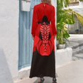 thumbnail image 3 of Vestido largo de bondage shibari para chica, vestidos para eventos especiales, vestidos de manga larga, vestidos de mujer verano 2024, falda de mujer, 3 of 5