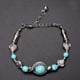 thumbnail image 3 of Verano pulsera de diseño clásico de cuentas de turquesa pulseras de las mujeres, 3 of 5