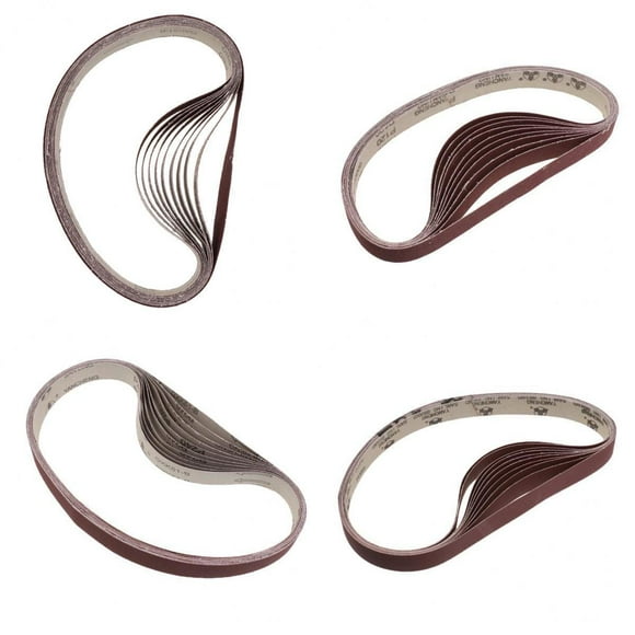 40x Oxido 80120600240 Grit 1x30 "Lijadoras de Lijadoras para Lijadora de Banda