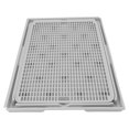 thumbnail image 1 of Large Cat Litter Trapping Mat, Double Layer Kitty Litter Catching Mat, Water Proof Litter Box Mat, 16.93 X 12.99 X 0.79in, Washable, Anti Slip Bottom for Various Cat Litter Boxes, 1 of 7