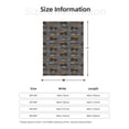 thumbnail image 5 of Disketp Construction Machines Cozy Flannel Fleece Throw Blanket: Has a velvety texture for All Seasons - Perfect for Women, Men, & Kids"40"x30", 5 of 6