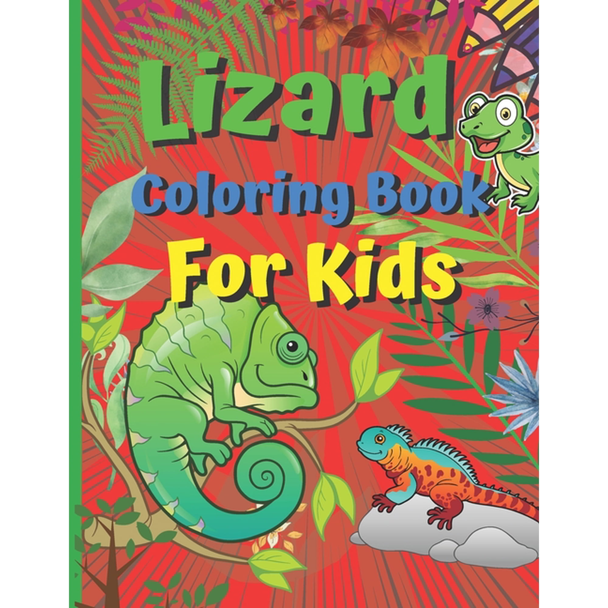 Lizard Coloring Book