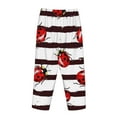 thumbnail image 5 of Haiem Ladybugs on Black and White Striped1 Women's Pajama Pants Ultra Lightweight Pjs Bottoms Sleepwear Bottom Pants With Pocket Drawstring-Small, 5 of 9