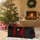 thumbnail image 4 of Bolsa de almacenamiento de árbol de Navidad grande con rueda duradera con ruedas , bolsa de lona impermeable a prueba de rasgaduras para árbol negro Macarena Almacenamiento de árboles rodantes, 4 of 8