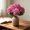 Red, variant on CRAGRSI Artificial Hydrangea Table Arrangement for Wedding Mint Green Decoration