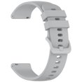 thumbnail image 1 of 20mm Watch Strap For Garmin vivoactive 5/vivoactive 3 music/Forerunner 165/165 Music 645 245 245M Sport silicon Smart Wristband grey 20mm width strap, 1 of 5