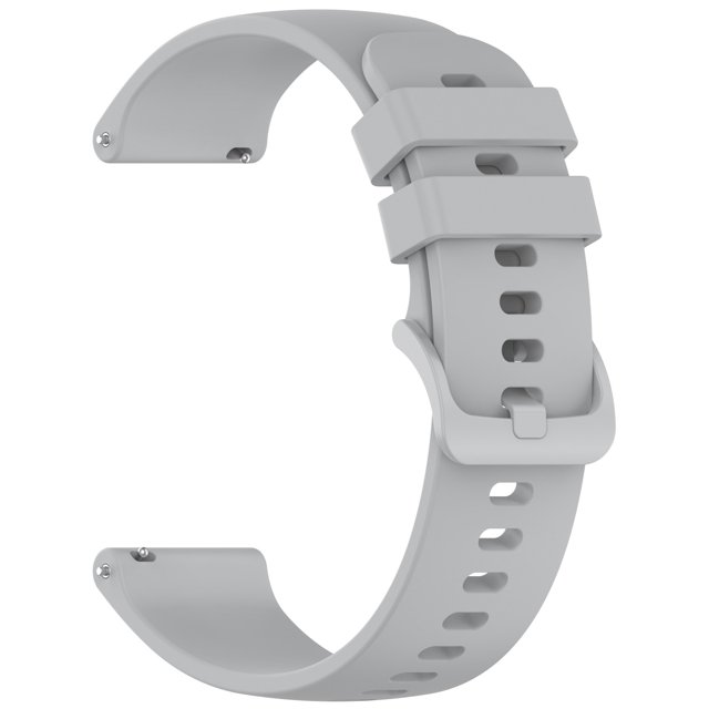 20mm Watch Strap For Garmin vivoactive 5/vivoactive 3 music/Forerunner 165/165 Music 645 245 245M Sport silicon Smart Wristband grey 20mm width strap
