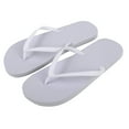 thumbnail image 2 of ImpecGear Medium Female Flip Flops Sandals - White, 2 of 2