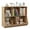 Natural, variant on Giantex 5-Cubby Toy Storage Organizer, Wooden Kids Bookshelf, Bookcases for Playroom, White