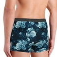 thumbnail image 3 of Uemuo Ink Rose Pattern Men's Boxer Briefs,Trunk Anti-Chafing,Comfortable, Durable, and Stylish Underwear-Large, 3 of 9