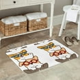 thumbnail image 7 of Pofeuu Corgi Dog2 Print Flannel Doormats Rug16"x24"Rug Washable Doormats Indoor Outdoor Rugs for Layered Front Door Mats, Porch, Kitchen, Entryway, 7 of 7