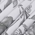 thumbnail image 5 of Mellanni Jersey Sheet Set 4 Piece 100% Cotton Deep Pocket Bed Sheets and Pillowcases, Full, Watercolor Floral, 5 of 9