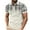 White-417, variant on Reduced Price, Mens Fashion Tops, Men's Lapel Top-Shirt, Casual Short Sleeved, Printed, Comfortable, Everyday Wear, Versatile Top, Lightweight, Breathable Fabric, Mens Tops | White L, AKMABP