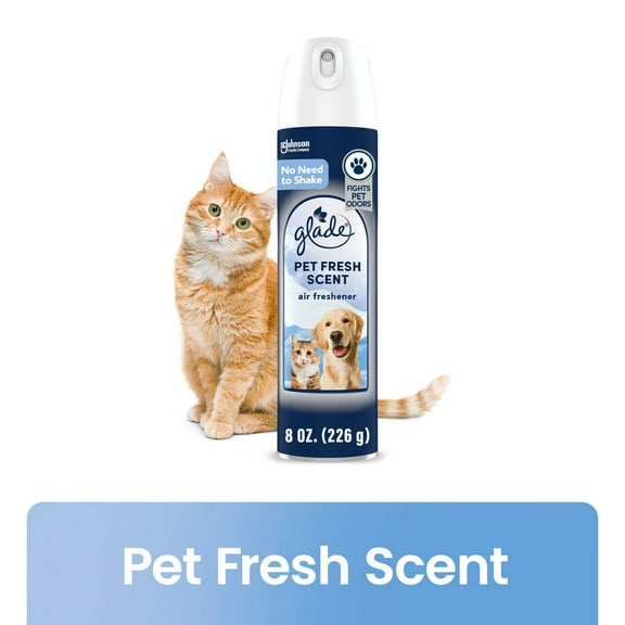 Glade Air Freshener Room Spray, Pet Fresh Scent, Pet Odor-Fighting, 8 oz
