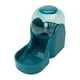 thumbnail image 2 of Comedero automático para gatos, 3,8 l, 1,5 kg, dispensador automático de alimento seco para mascotas pequeñas y medianas. Comedero de comida verde, 2 of 9