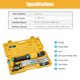 thumbnail image 3 of Yescom 3-Jaw Hydraulic Gear Puller Set 15 Ton Wheel Bearing Pulling Separator w/Case, 3 of 9