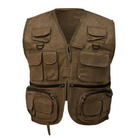 - frogg toggs cascades classic50 vest, large, stone