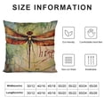 thumbnail image 5 of COMIO  I Am Always with You Throw Pillow Case, Inspirational Dragonfly Decor Cushion Cover,&nbsp;&nbsp;Gifts for Christian Woman, Lost Memorial&nbsp;Gift, 5 of 5