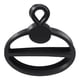 thumbnail image 4 of 200X Bufanda MantÓN Organizador Corbatas Perchas PlÁStico Ovaladas Almacenamiento Tamaño Negro: 13,5 cm (Longitud) x 12,5 cm (DiÁMetro) x 13,5 cm (Altura) X1,9 cm (Boca de Gancho), 4 of 8