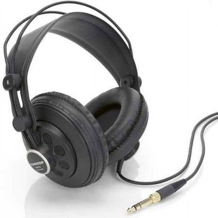 Samson - SR850 Professional Studio Reference Headphones - Black