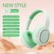 thumbnail image 4 of Auriculares Bluetooth, subwoofer Bluetooth 5.3, plegables, con micrófono incorporado, llamadas inalámbricas, estéreo, cancelación de ruido, auriculares supraaurales suaves., 4 of 4