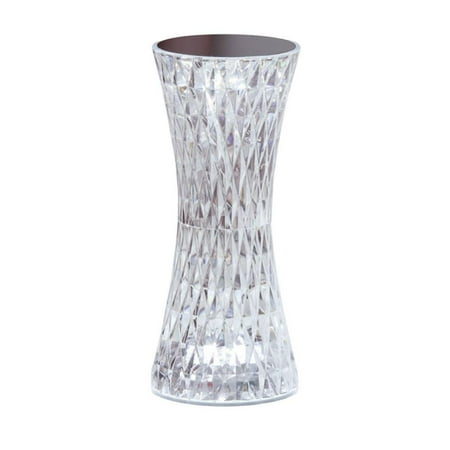 

Fovolat Crystal Diamond Desk Lamp - USB Rechargeable Touch LED Light - RGB 16 Colors 7 Brightness Color Changing Crystal Light Ambiance Bedside Night Light With Remote Control