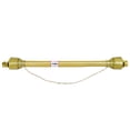 thumbnail image 2 of AKDSteel PTO Shaft, 1-3/8" PTO Drive Shaft, Round Ends, 6 Spline Tractor Driveline, Yellow PTO Shaft for Finish Mower, Rotary Cutter, 2 of 8