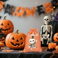 thumbnail image 5 of Halloween Drawstring Bags Reusable Burlap Candy Pouch for Party Decorations Jewelry Storage and Trick or Supplies, 5 of 5