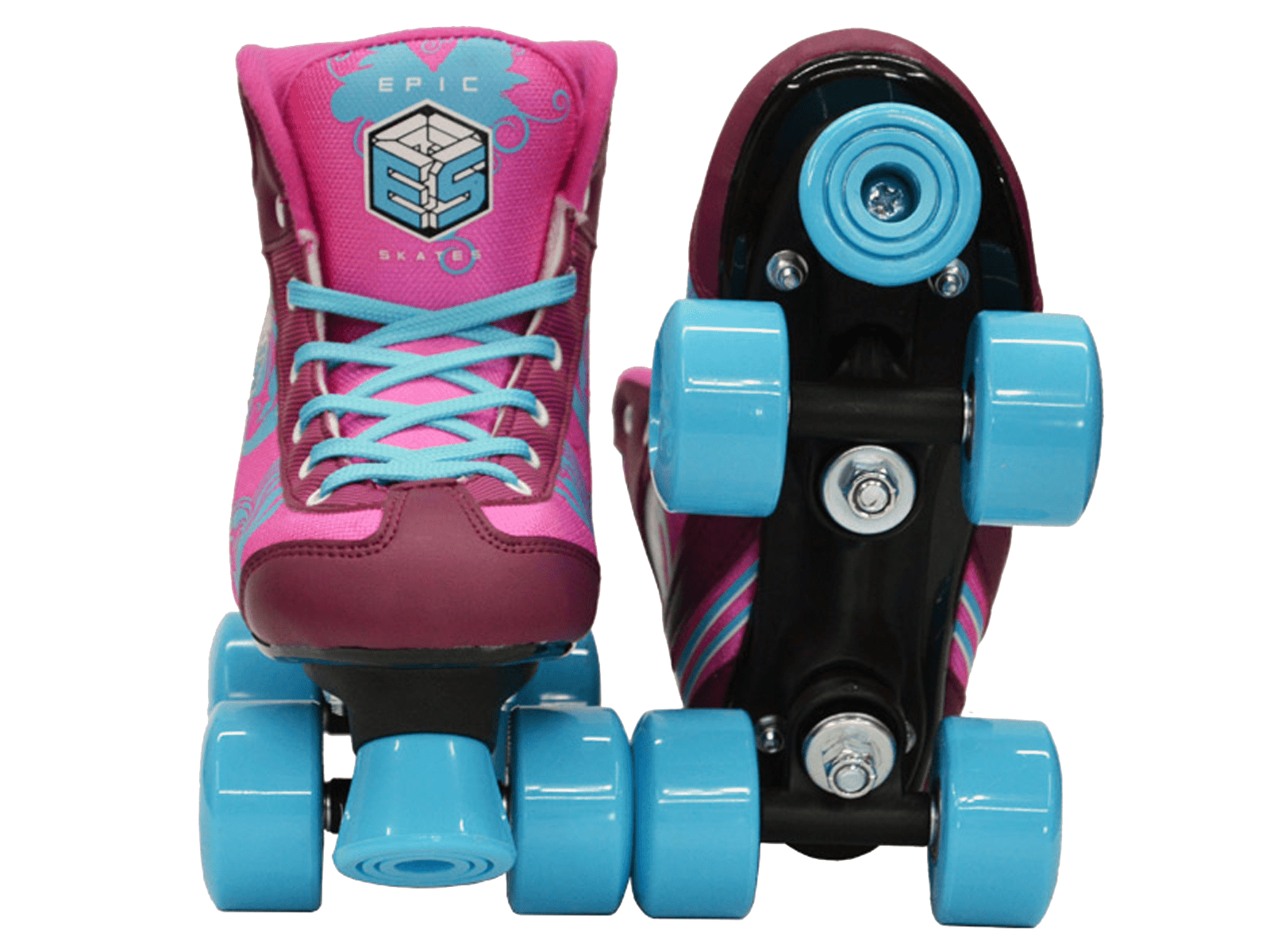 Epic Skates Can03 Kids Rock Candy Quad Roller Skates Purple