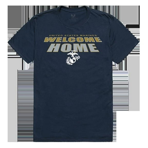 Marines Welcome Home Tee - Navy - Medium