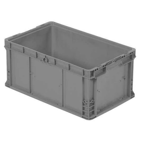 Orbis StraightWallTote,24inL,15inW,Gray NXO2415-11.5 GRAY