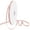 Beige Pink, variant on Beige Ribbon Double FaceRibbon 1/4 Inch 50 Yards